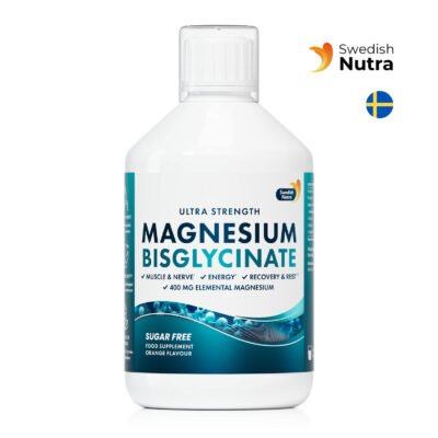 Skystas Magnis Bisglicinatas 400 mg su Aminorūgštimis