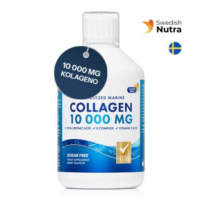 Swedish Nutra Skystas Kolagenas 10 000 mg | Be cukraus